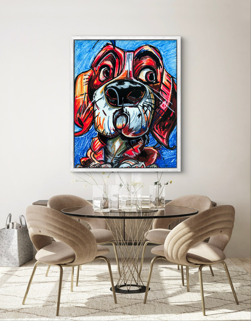 Funny Basset - Art Prints