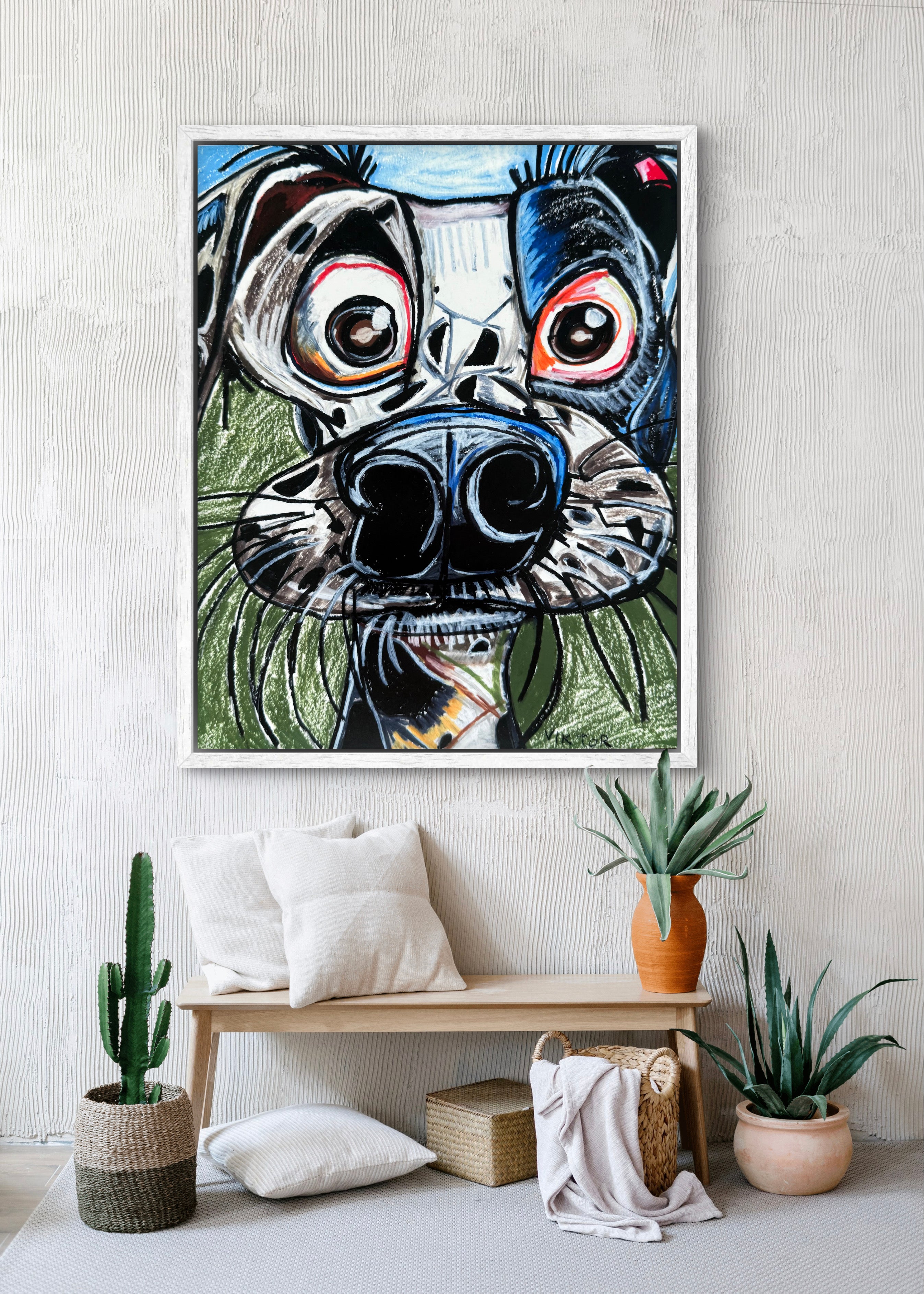 Funny Dalmatian - Art Prints