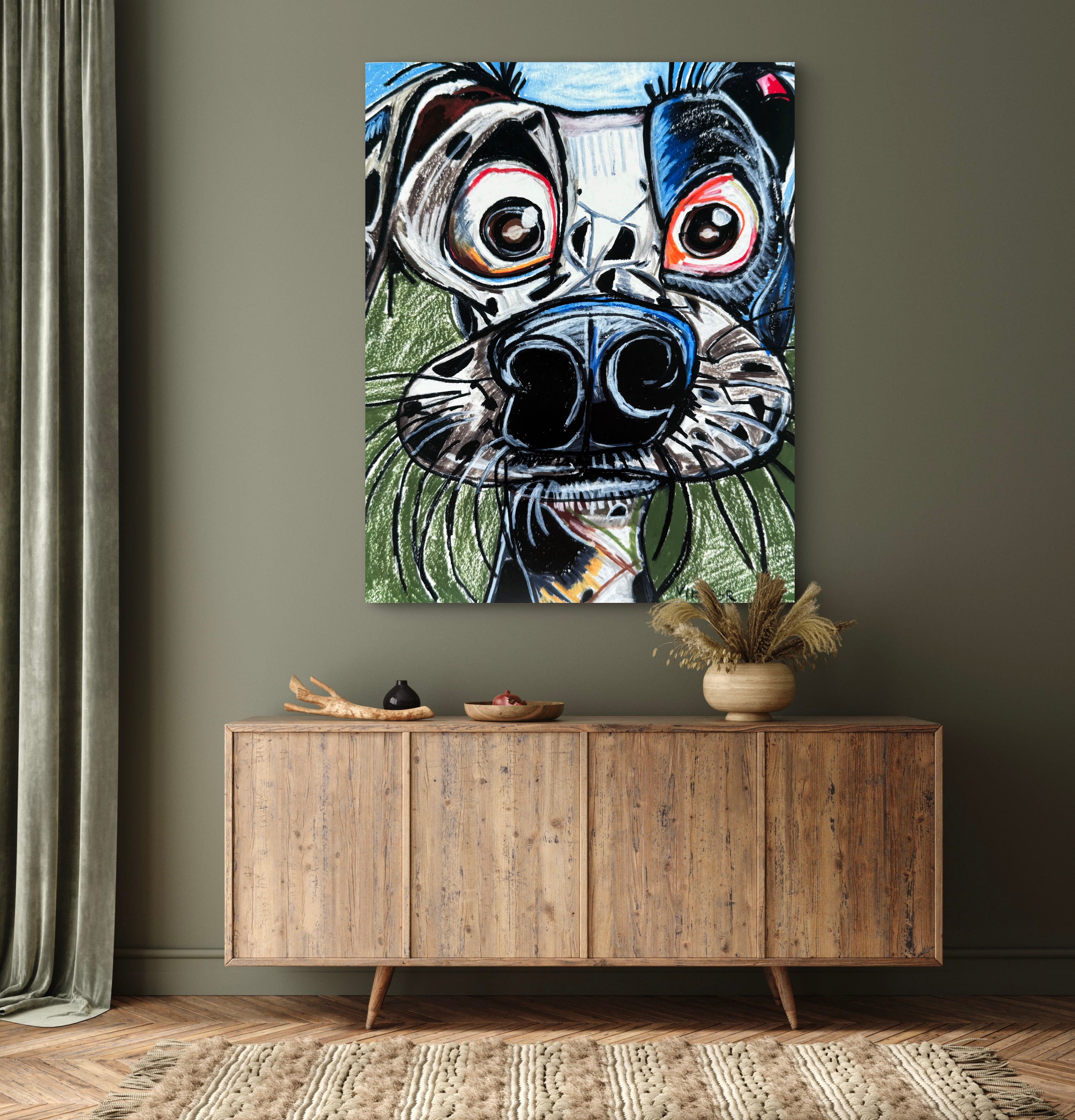 Funny Dalmatian - Art Prints