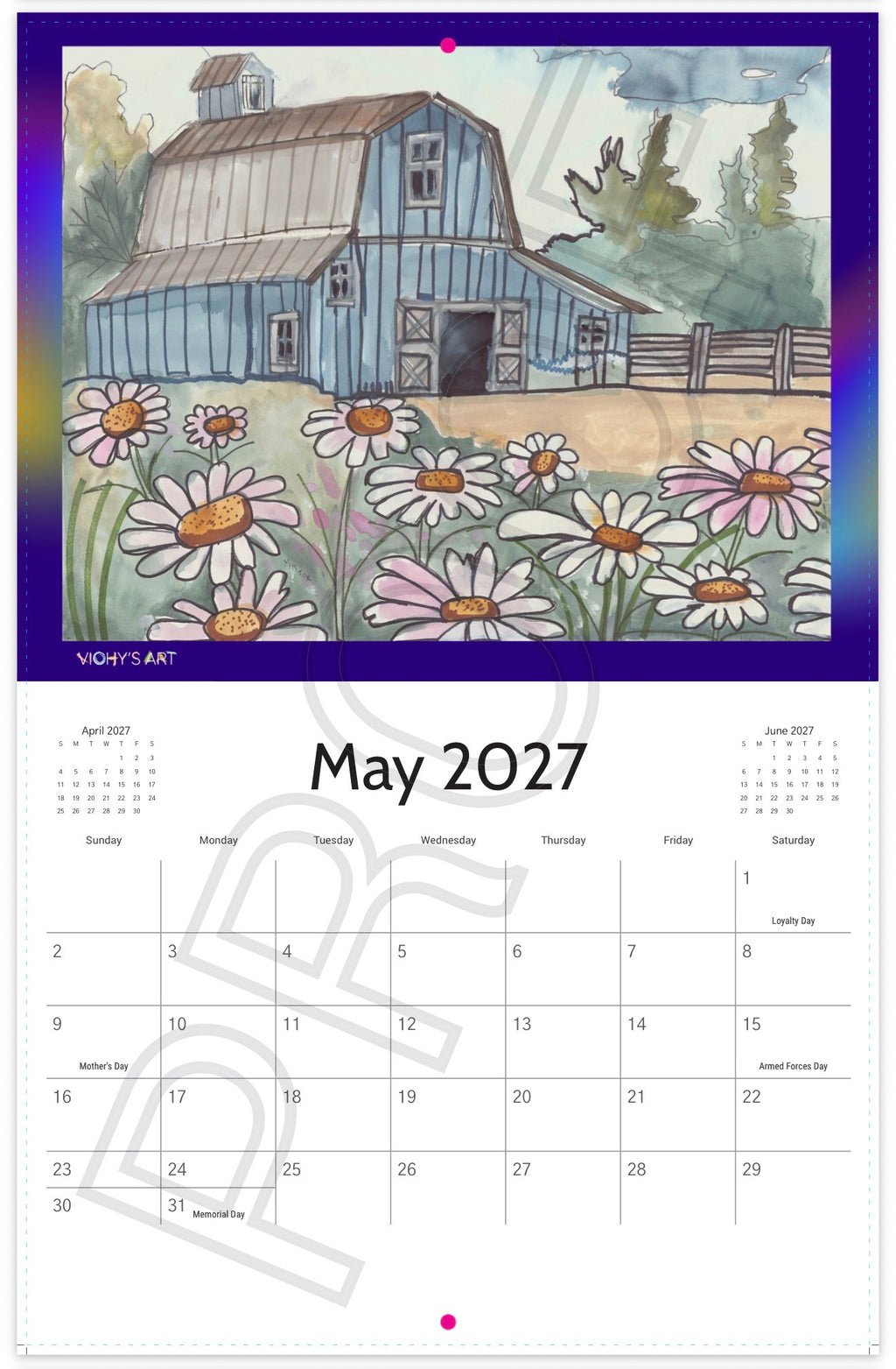 Introducing the Ultimate 2027 Calendar and Coloring Book Bundle
