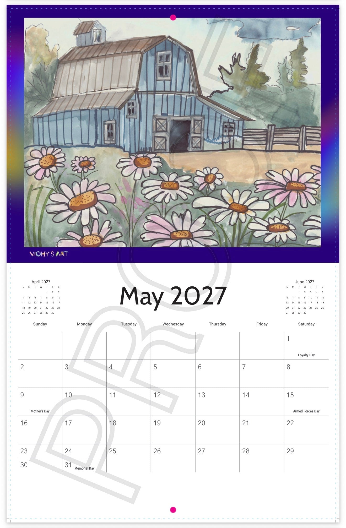 Introducing the Ultimate 2027 Calendar and Coloring Book Bundle