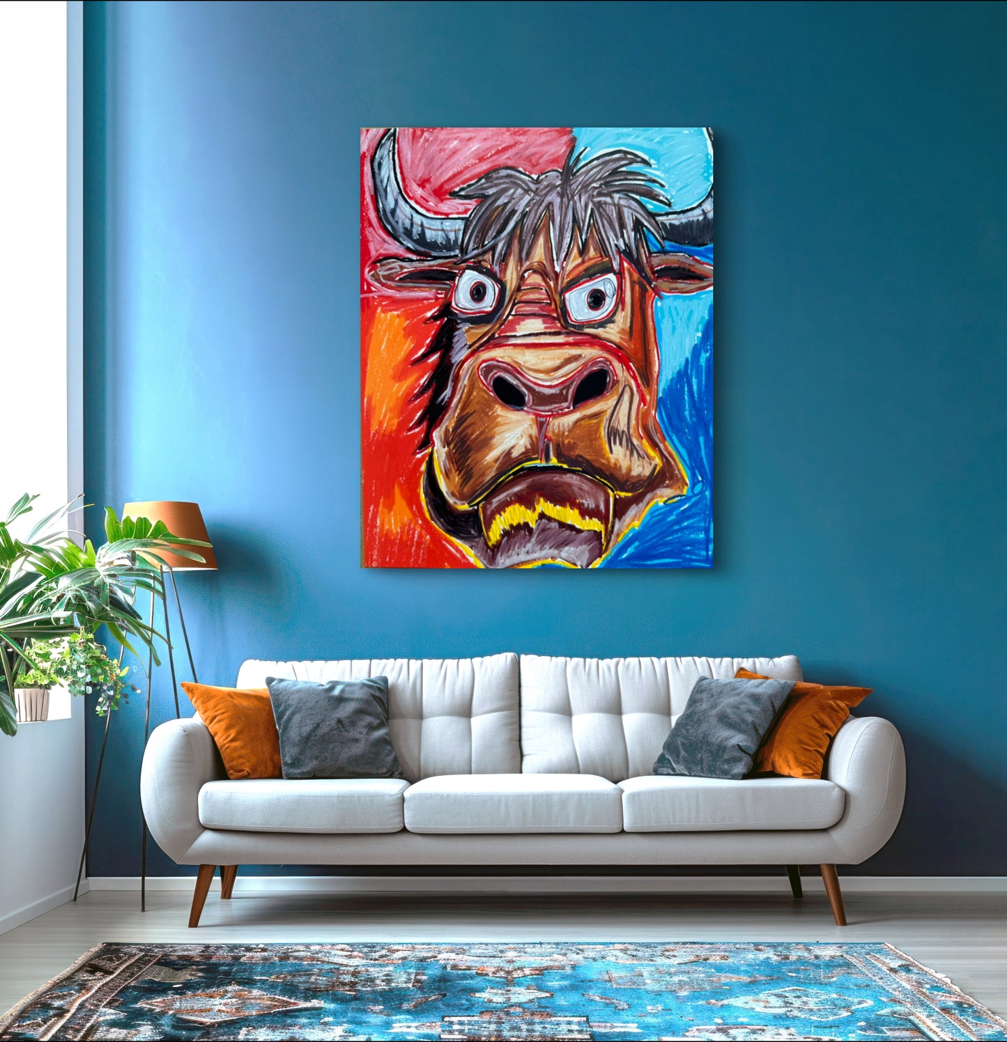 Maddox the Bull - Art Prints