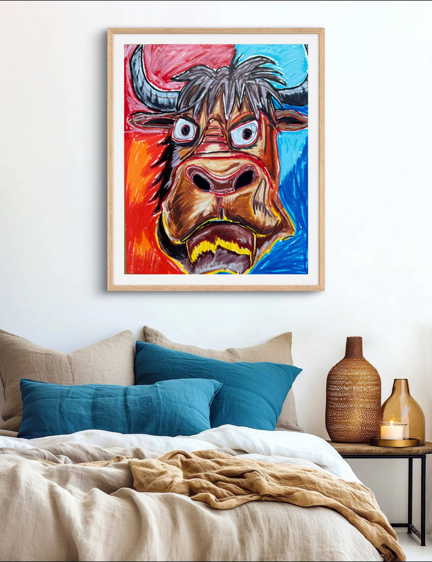 Maddox the Bull - Art Prints