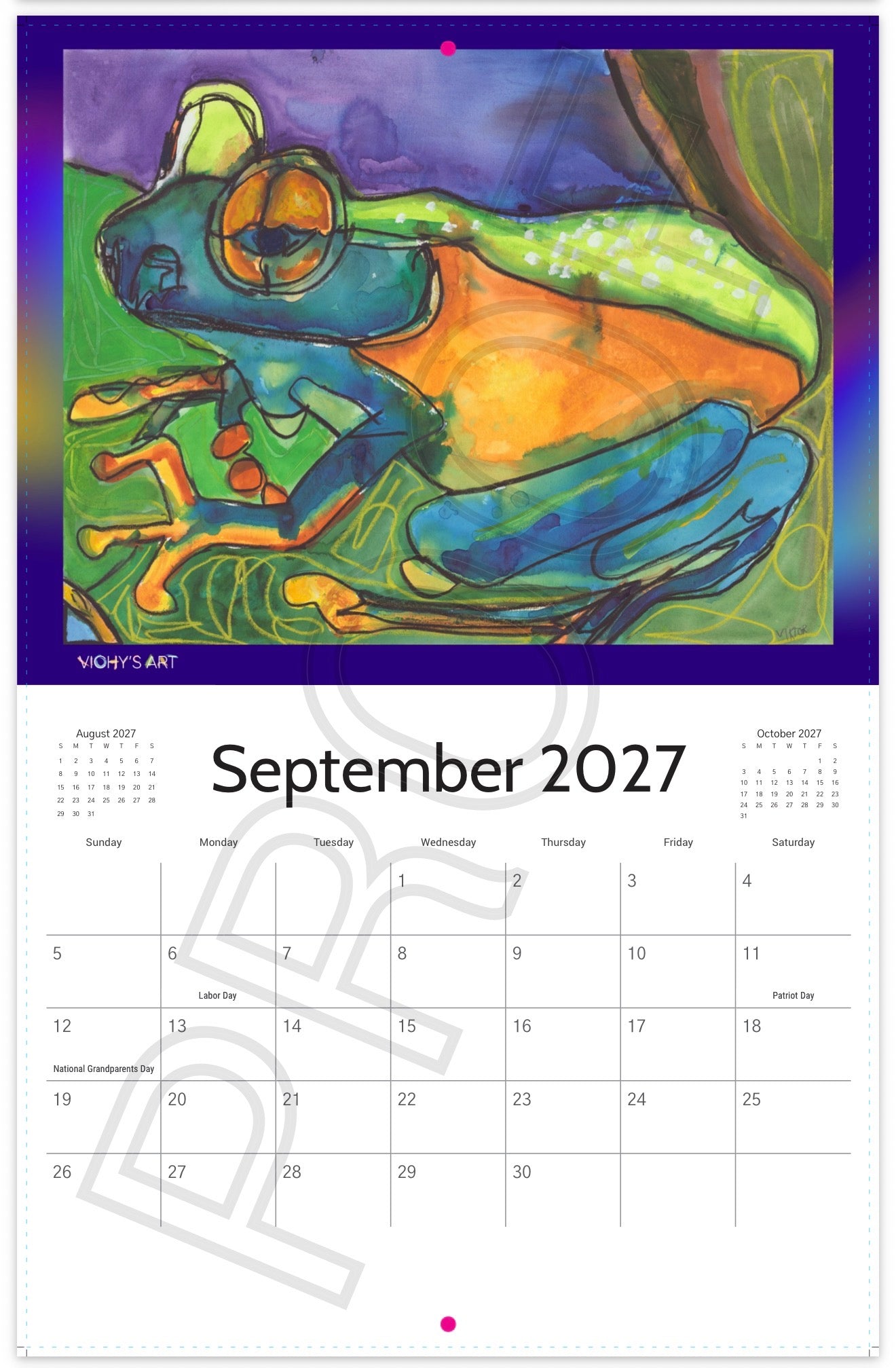 Introducing the Ultimate 2027 Calendar and Coloring Book Bundle