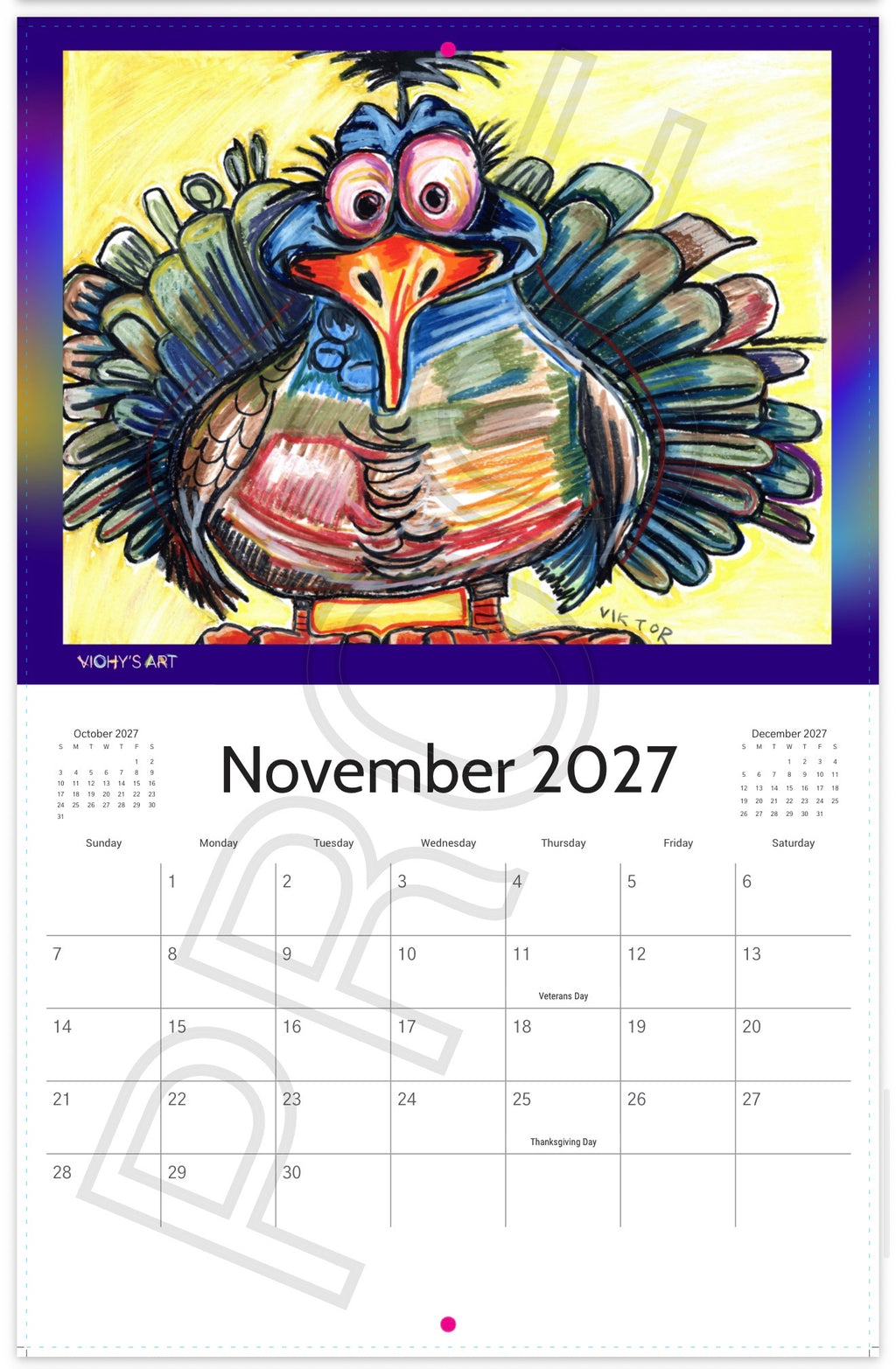 Introducing the Ultimate 2027 Calendar and Coloring Book Bundle
