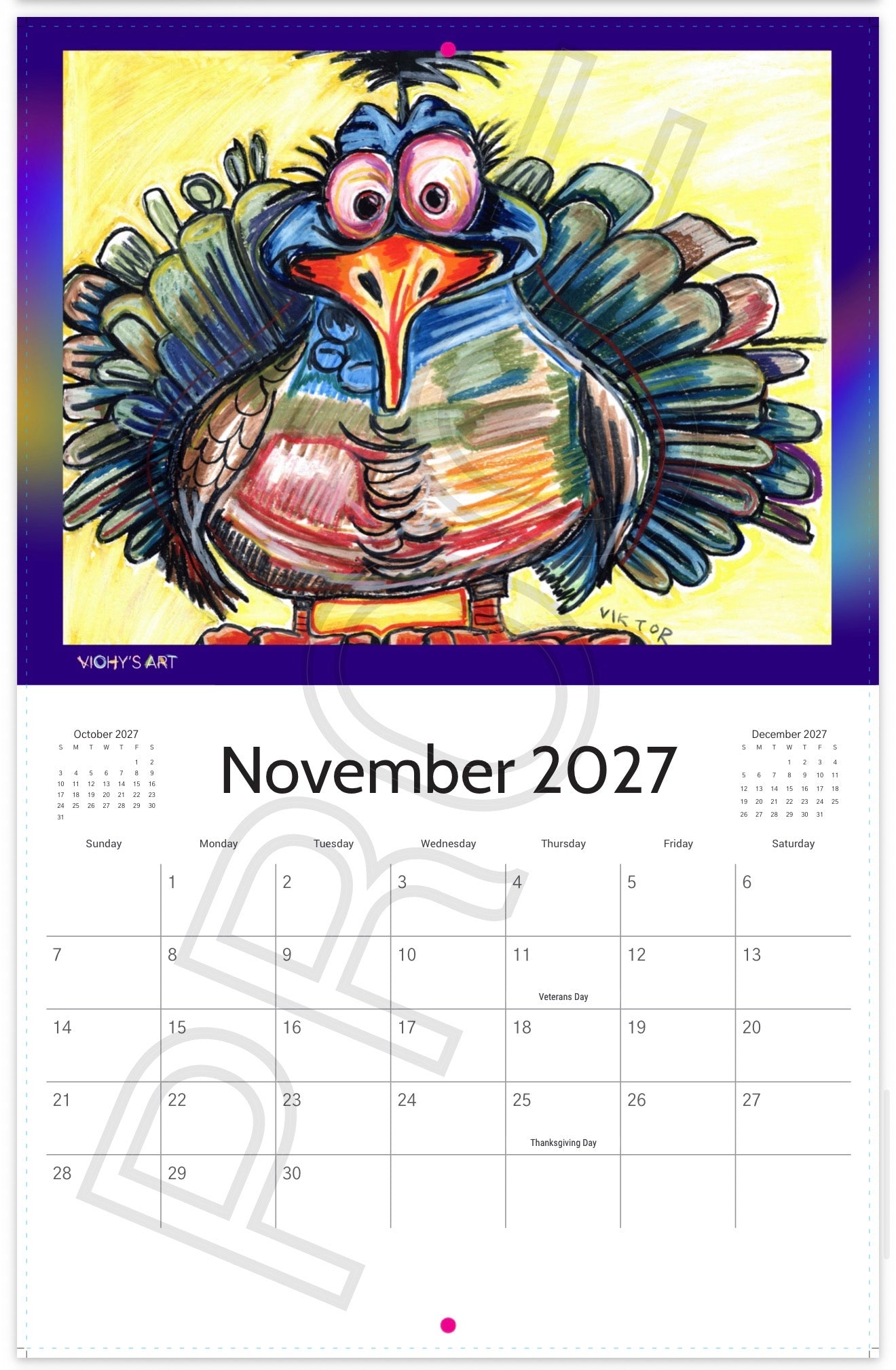 Introducing the Ultimate 2027 Calendar and Coloring Book Bundle