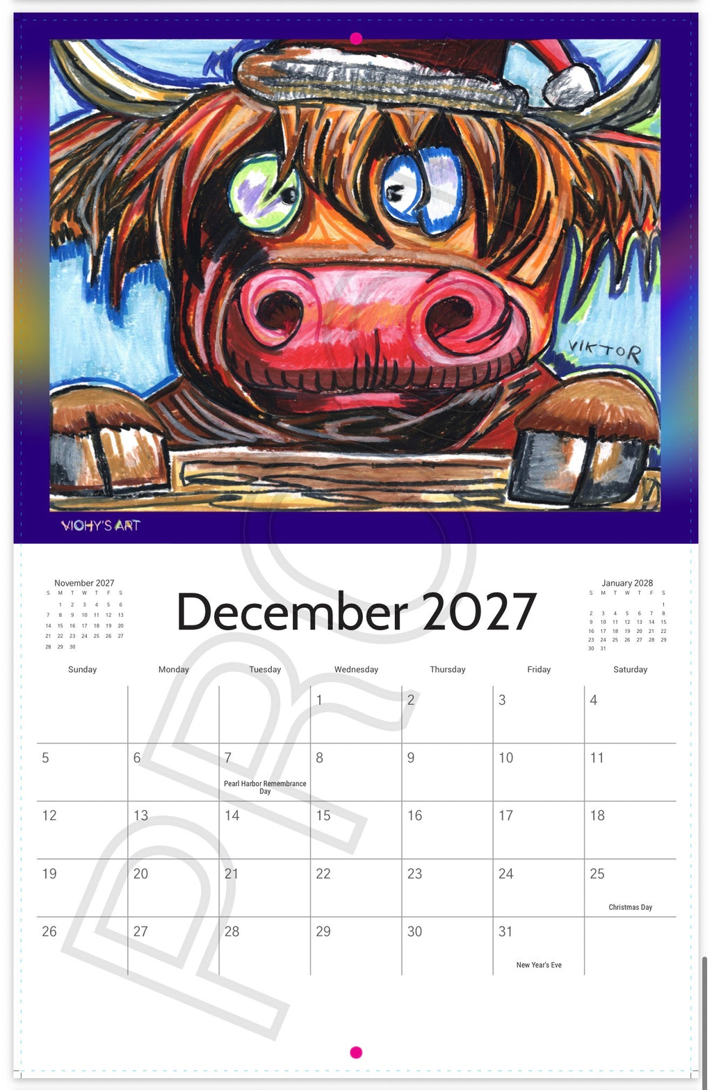 Introducing the Ultimate 2027 Calendar and Coloring Book Bundle
