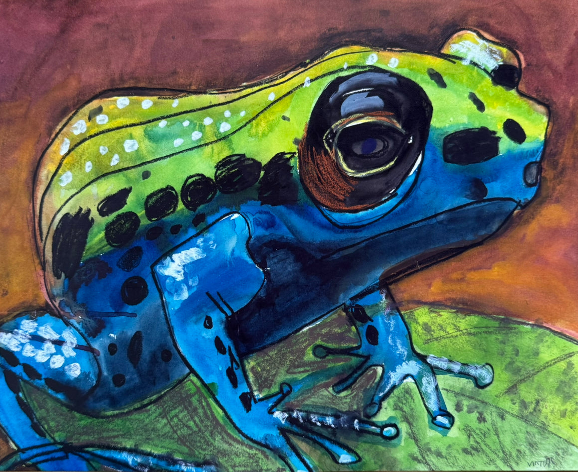 Watercolor Frog III - Art Prints