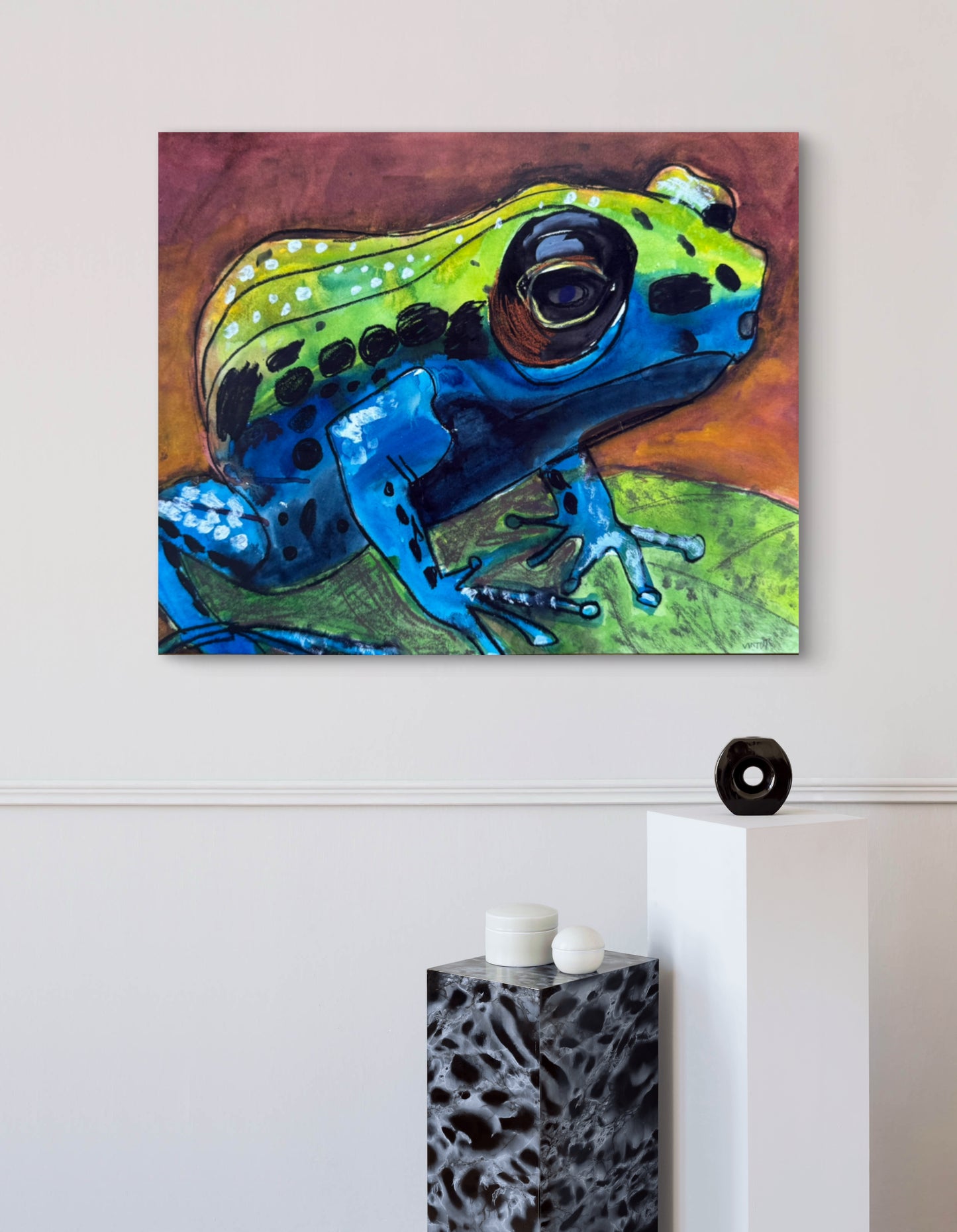 Watercolor Frog III - Art Prints