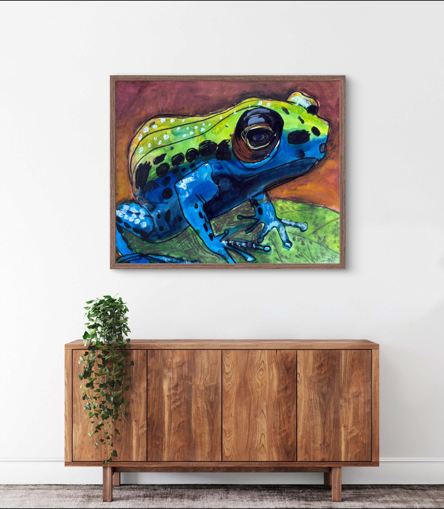 Watercolor Frog III - Art Prints