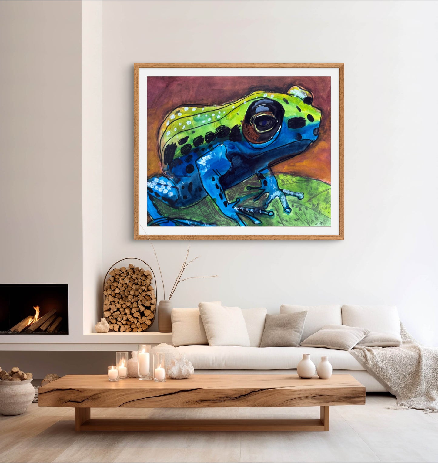 Watercolor Frog III - Art Prints