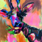 Giraffe  - fine prints and canvas prints in more size - Vichy's Art