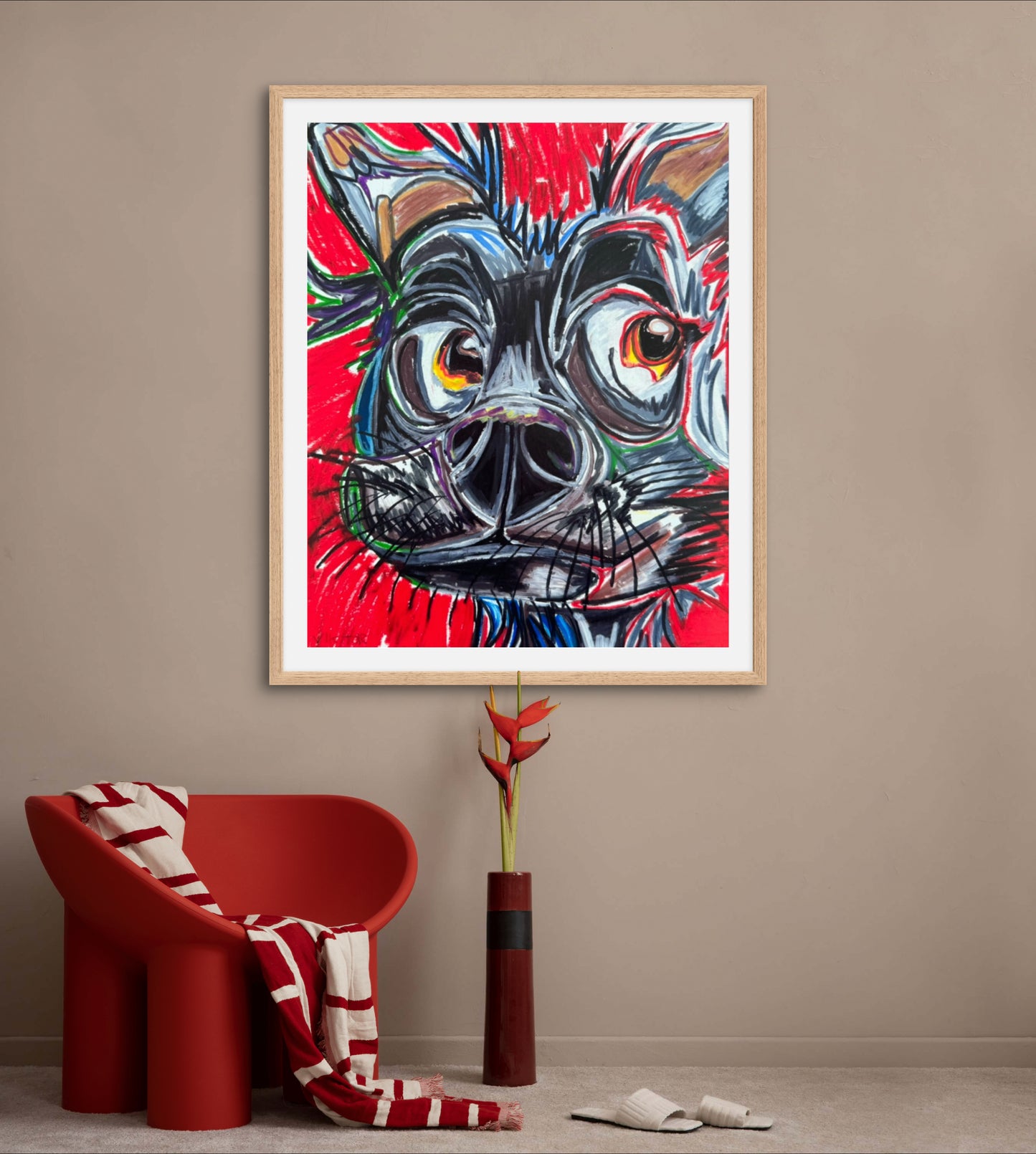 Cooper the Funny Dog - Art Prints