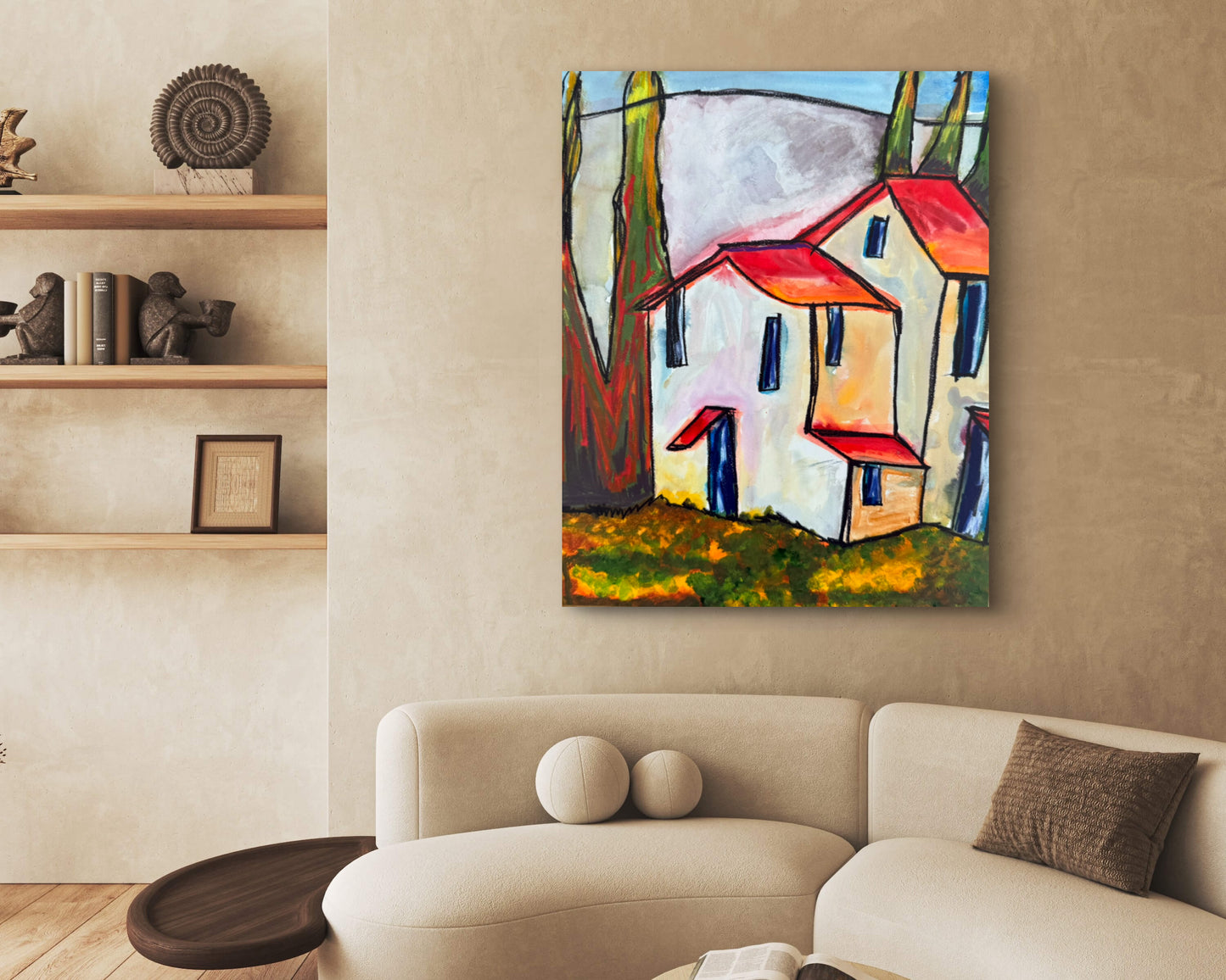 Mediterranean Countryside - Art Prints