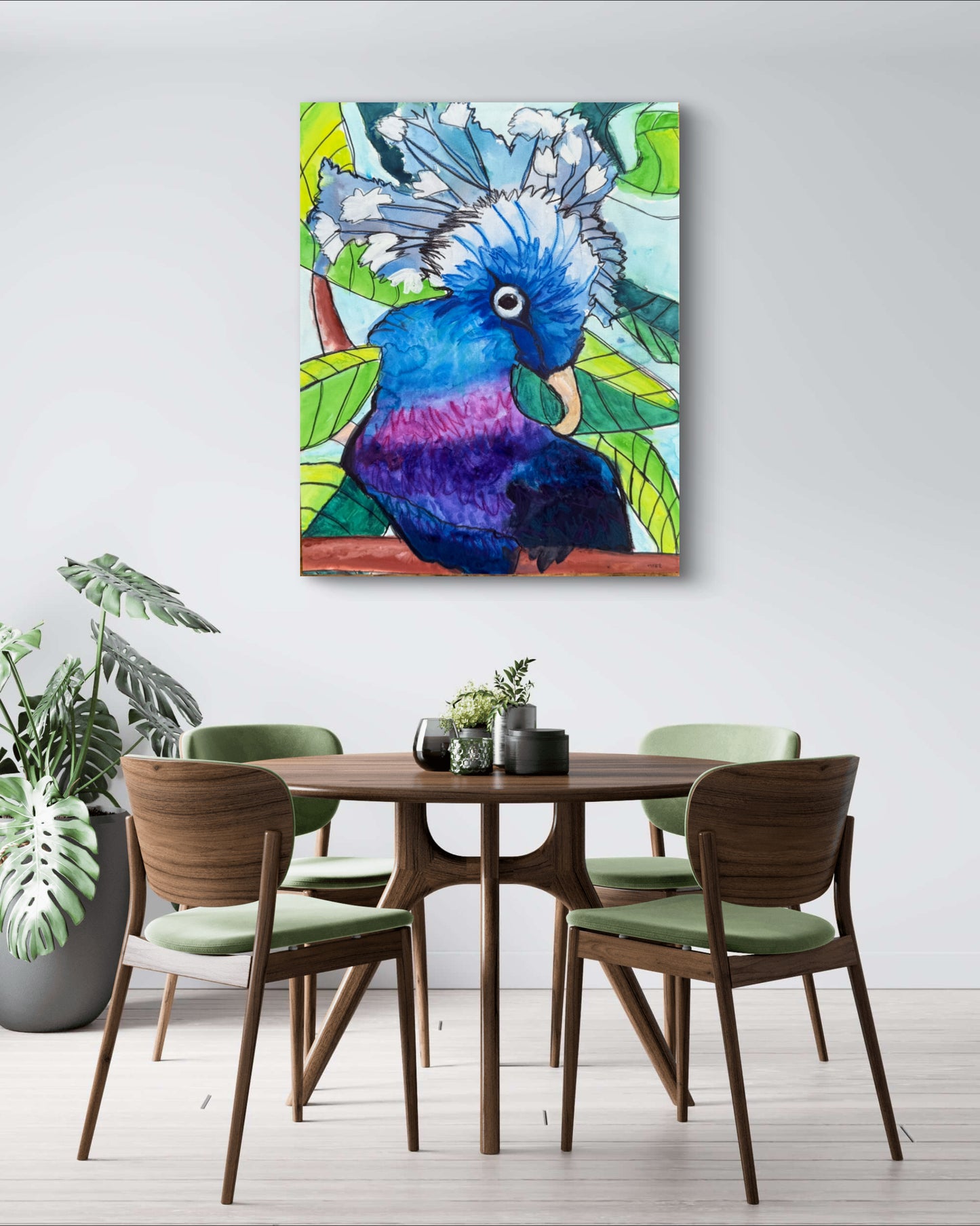 Blue Bird - Art Prints