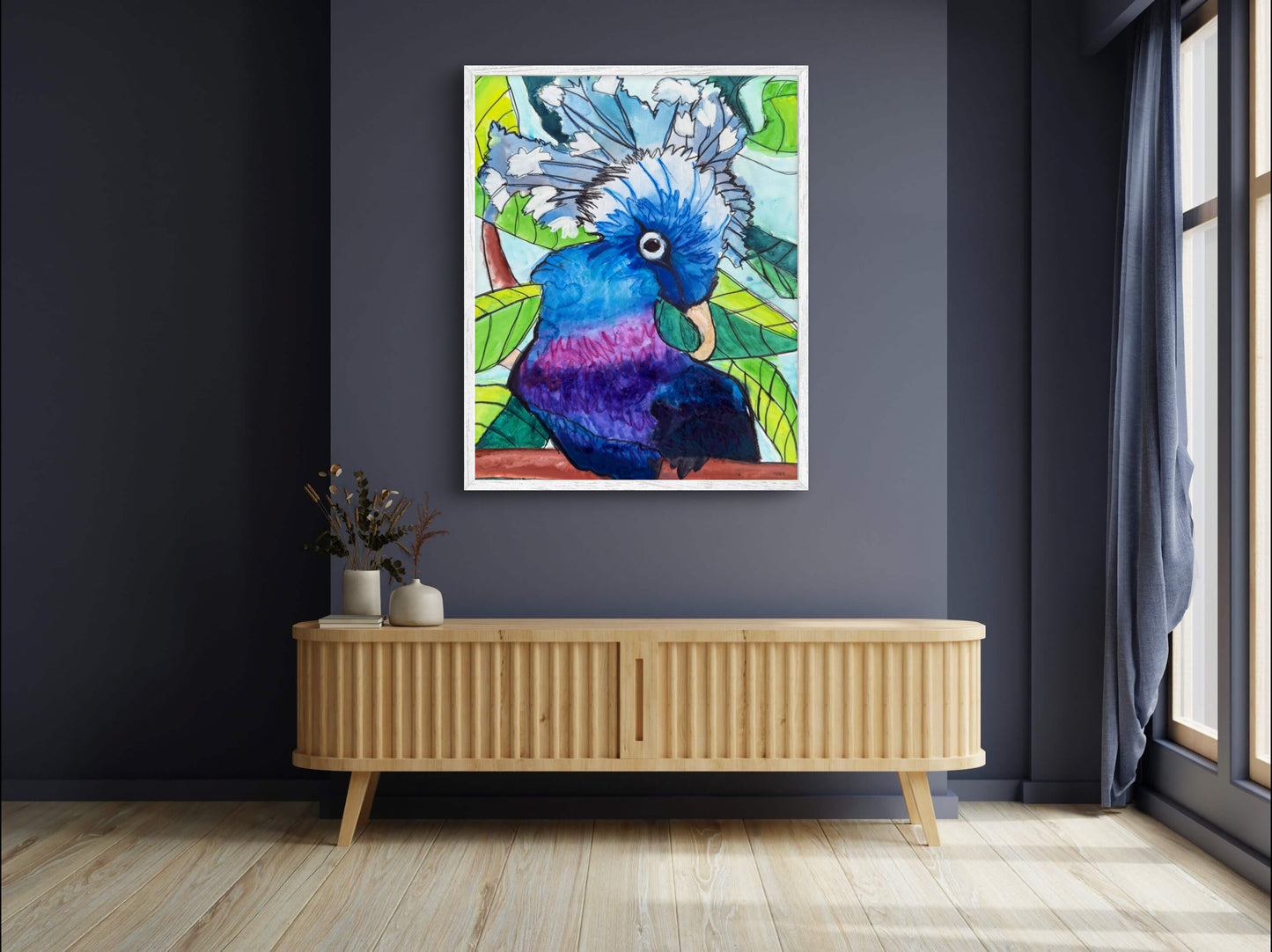 Blue Bird - Art Prints