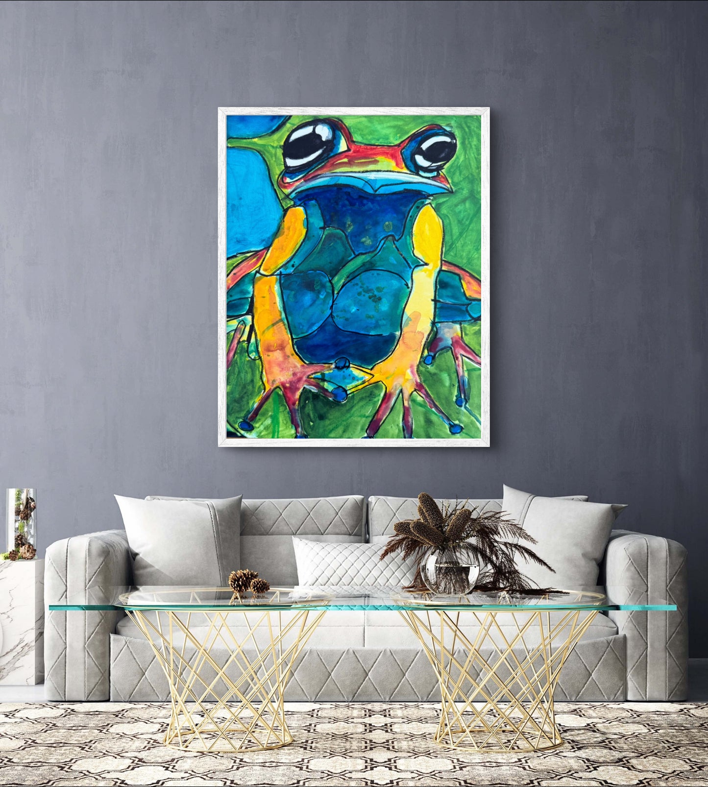 Watercolor Frog IV - Art Prints