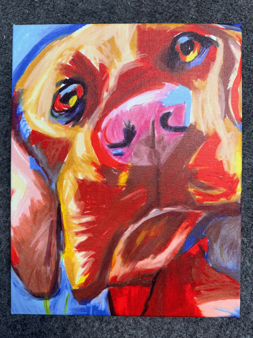 Orange Dog - Art Prints - Vichy's Art
