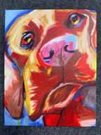 Orange Dog - Art Prints - Vichy's Art