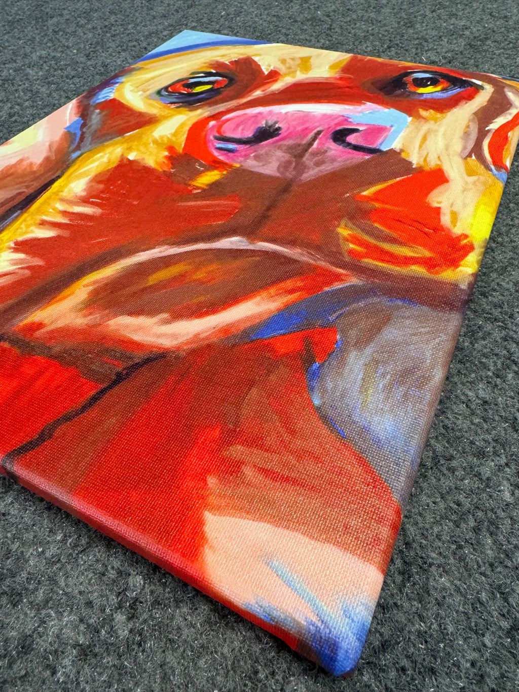 Orange Dog - Art Prints - Vichy's Art