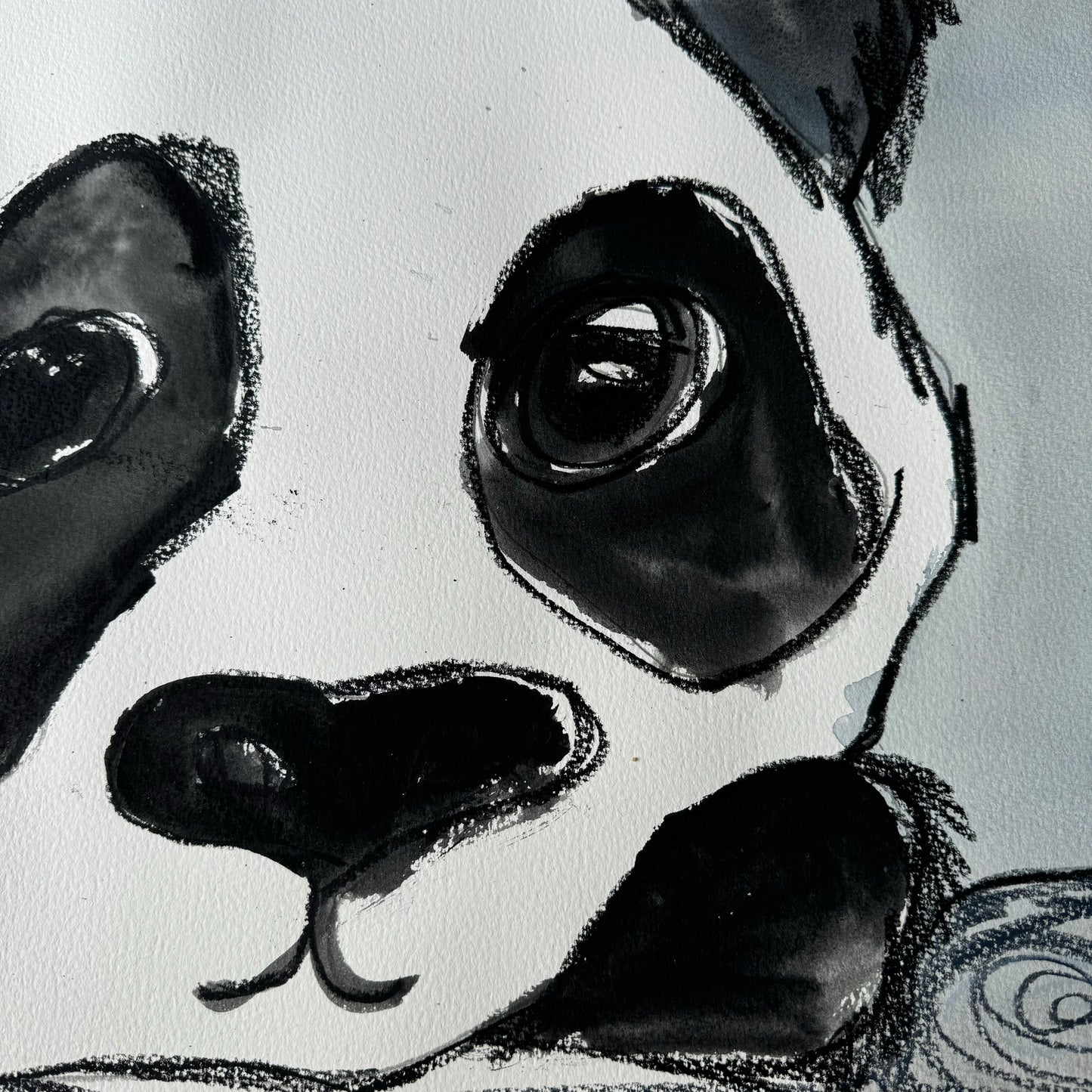 Giant Panda II - ORIGINAL 30x22”