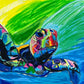 Colorful Turtle - Art Prints