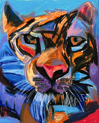 Colorful Tiger - Art Prints