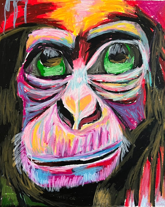 Monkey Collection: Monkey 2 - fine prints and canvas prints in more size