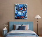 The Blue Owl - Art Prints