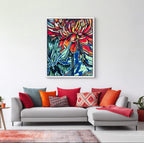 Orange Dahlia - Art Prints