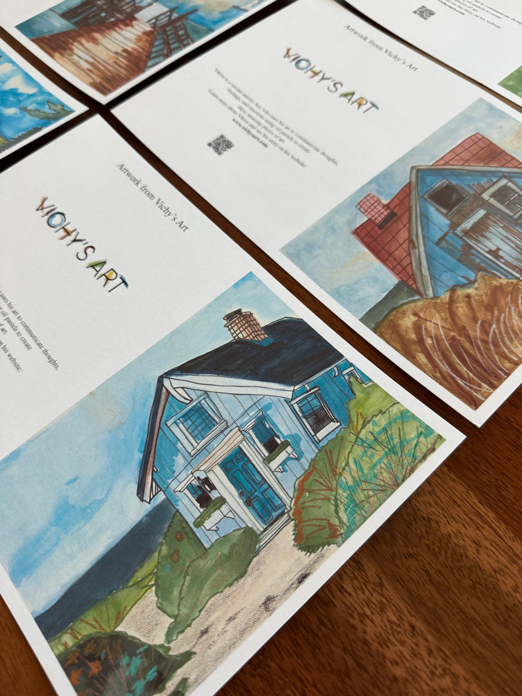 Nature  - Greeting cards (set of 6)