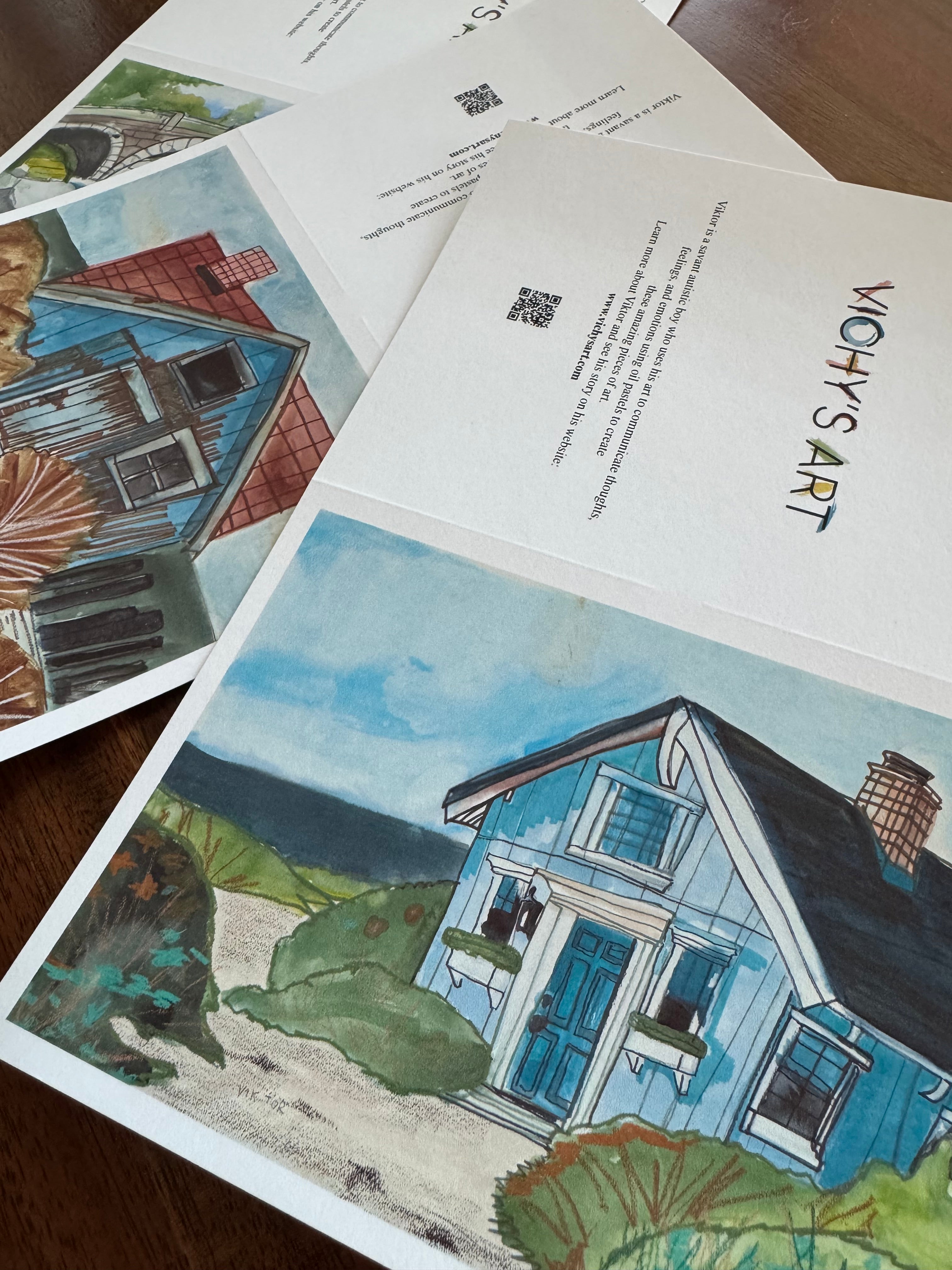 Nature  - Greeting cards (set of 6)