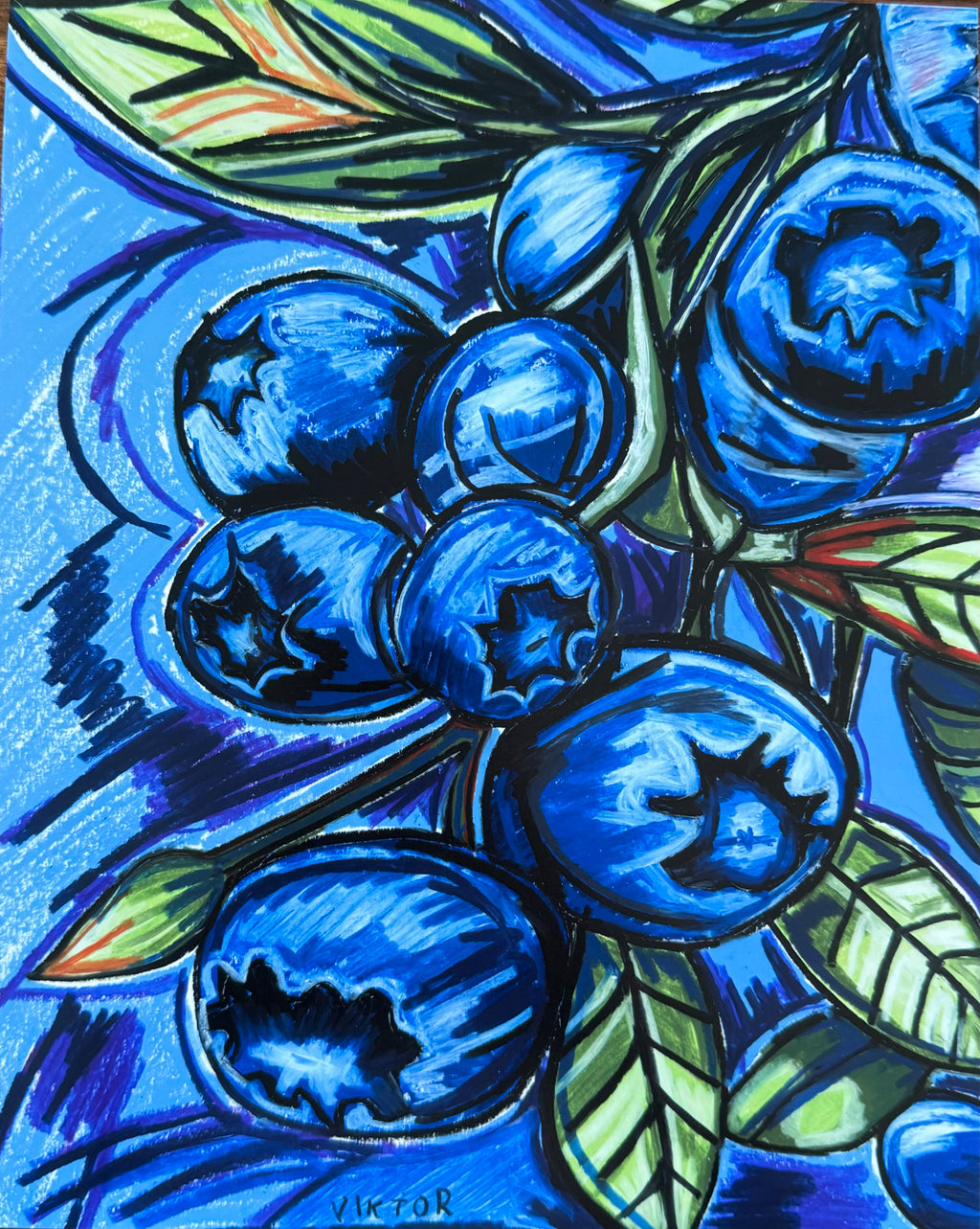 Beautifully Blue - Art Prints