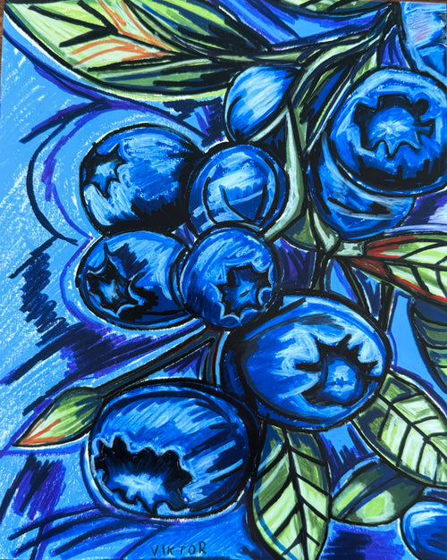 Beautifully Blue - Art Prints - Vichy's Art