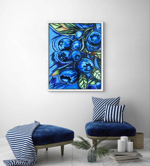 Beautifully Blue - Art Prints - Vichy's Art
