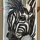 Zebra - Monochrome - ORIGINAL 30x22”