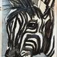 Zebra - Monochrome - ORIGINAL 30x22”