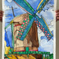 Windmill - ORIGINAL Watercolor artwork 22x30”