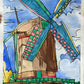 Windmill - ORIGINAL Watercolor artwork 22x30”