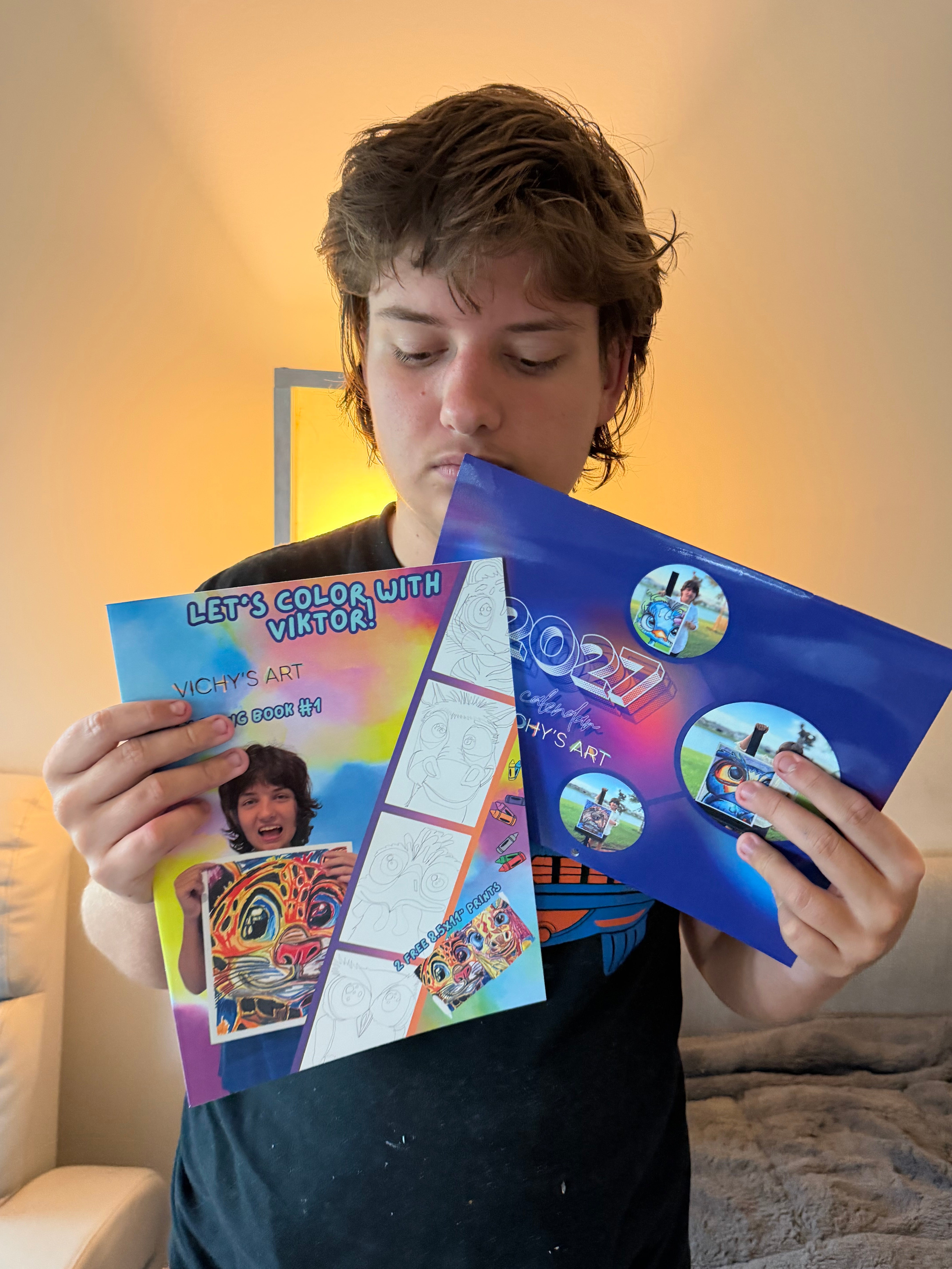 Cathy, カレンダー Calendars and Coloring Books – Vichy's Art