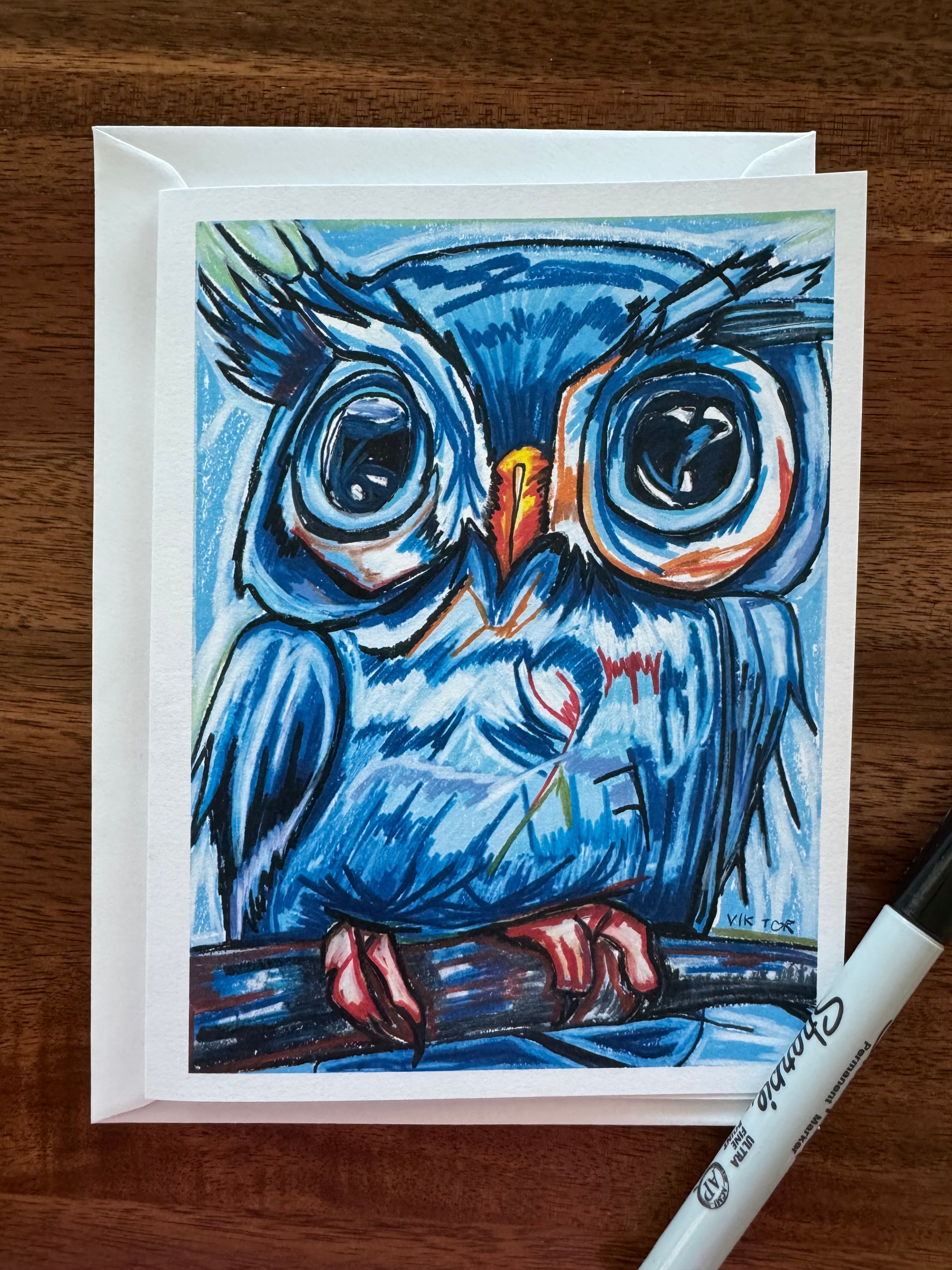 Cute ANIMALS - Greeting cards (SET OF 10)