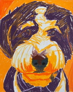 Purple Doodle - Art Prints