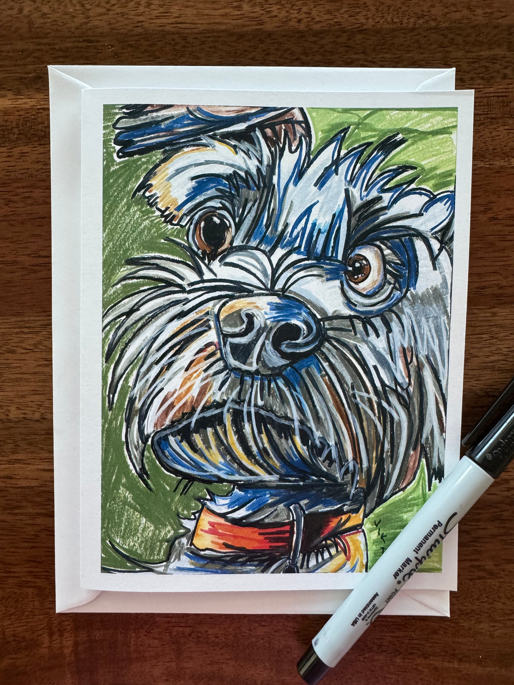 Cute ANIMALS - Greeting cards (SET OF 10)