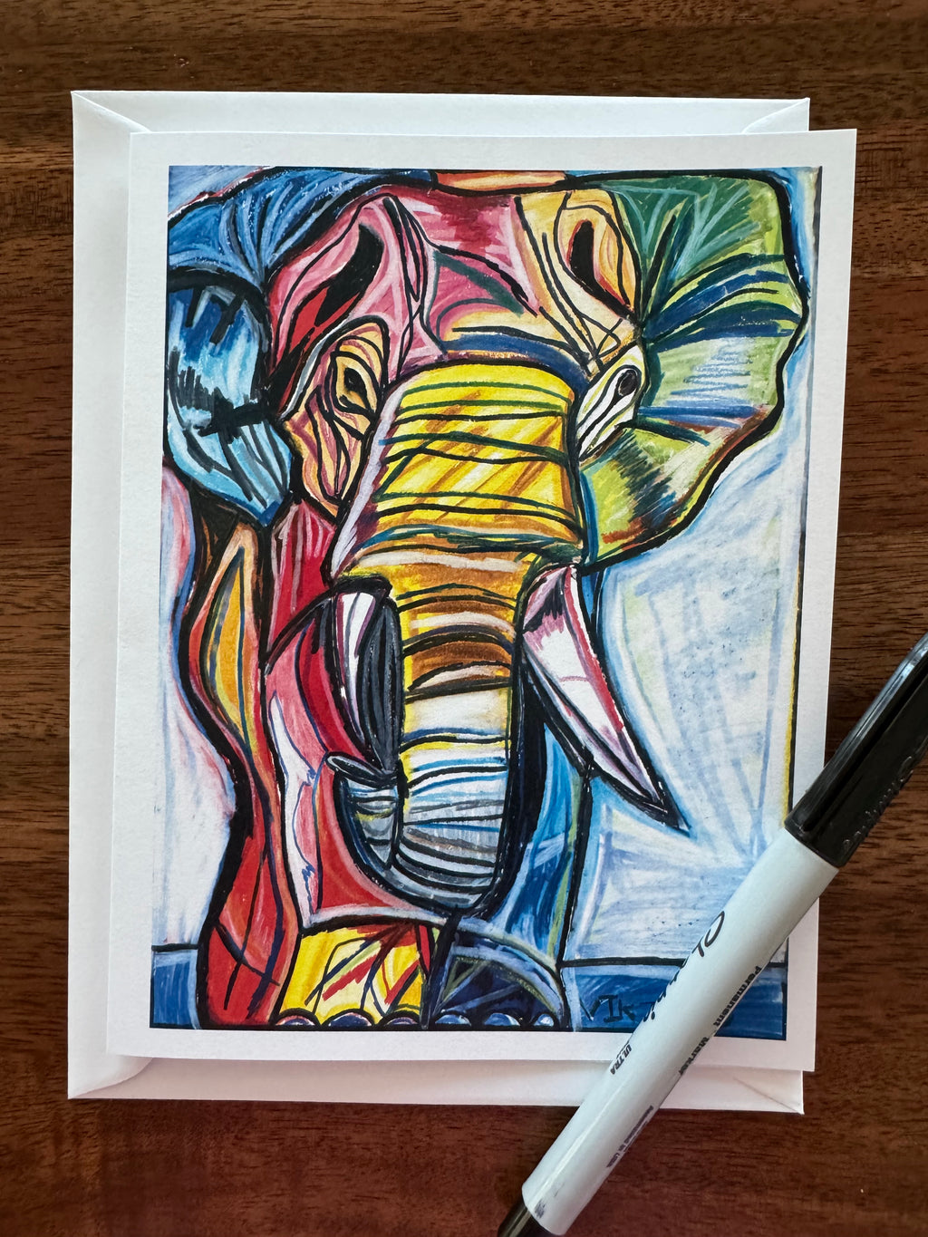 Cute ANIMALS - Greeting cards (SET OF 10)