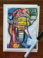 Cute ANIMALS - Greeting cards (SET OF 10)