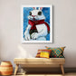 Santa Rabbit - Art Prints