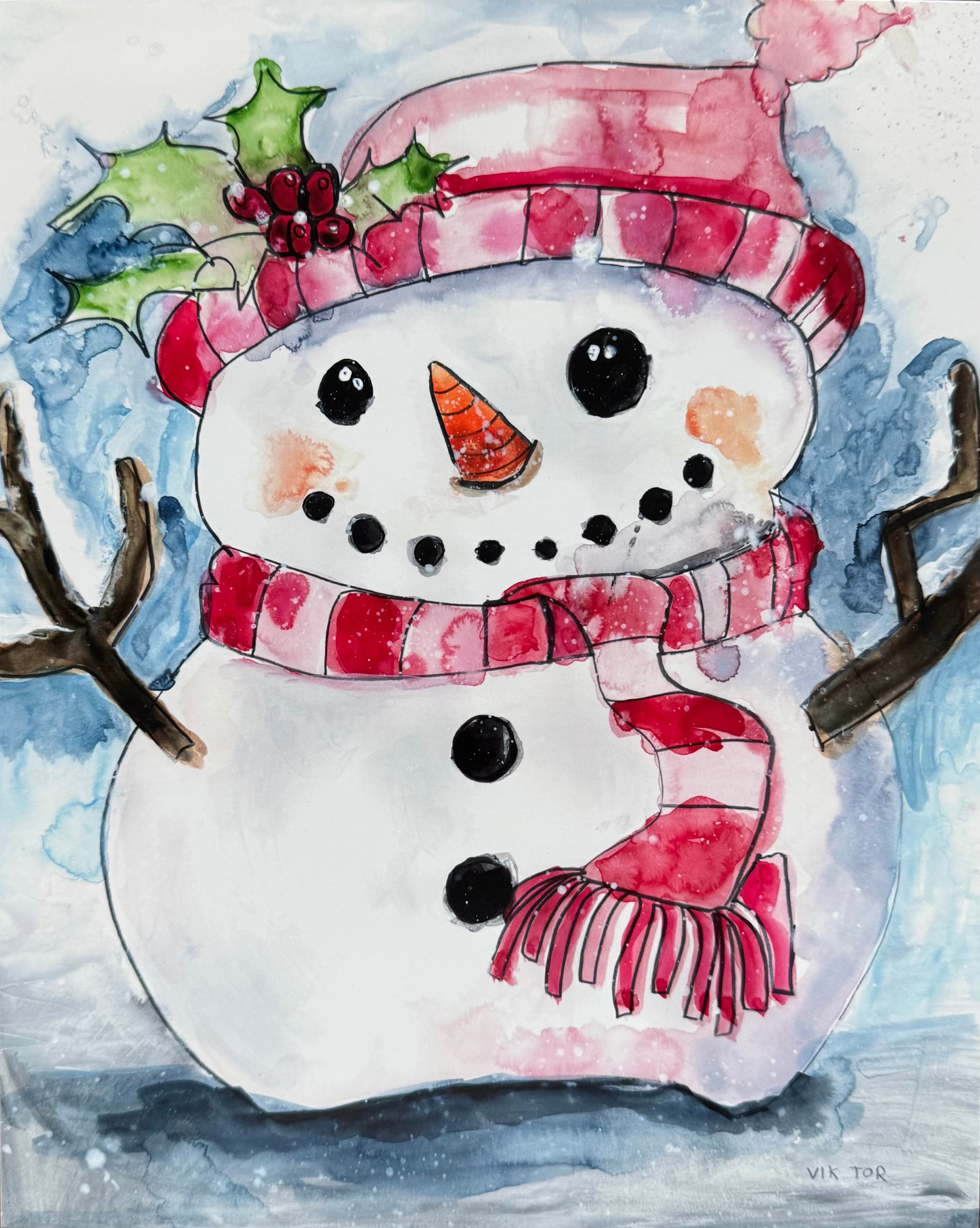 Ice - A - Bella - Art Prints