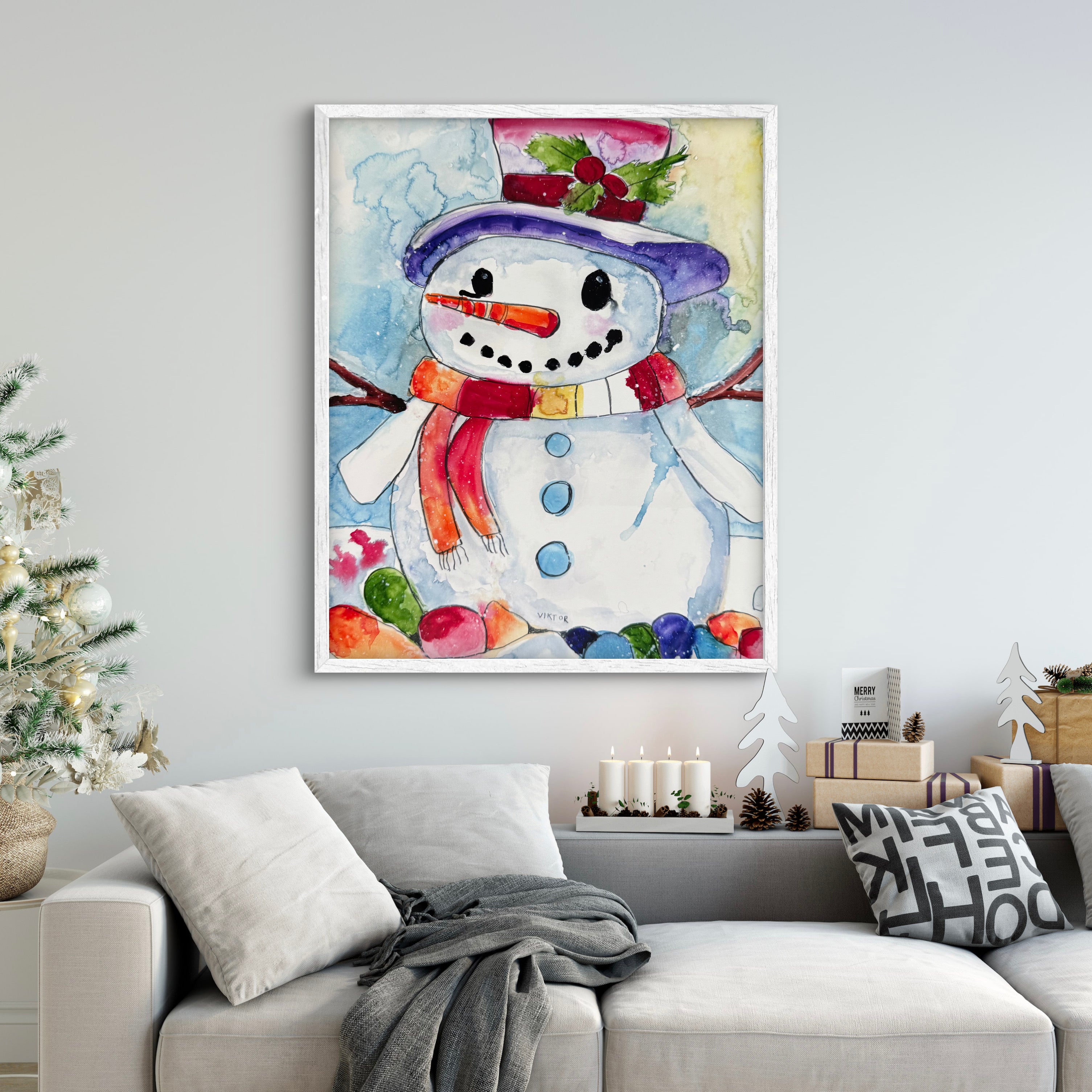 Ice - Stein - Art Prints