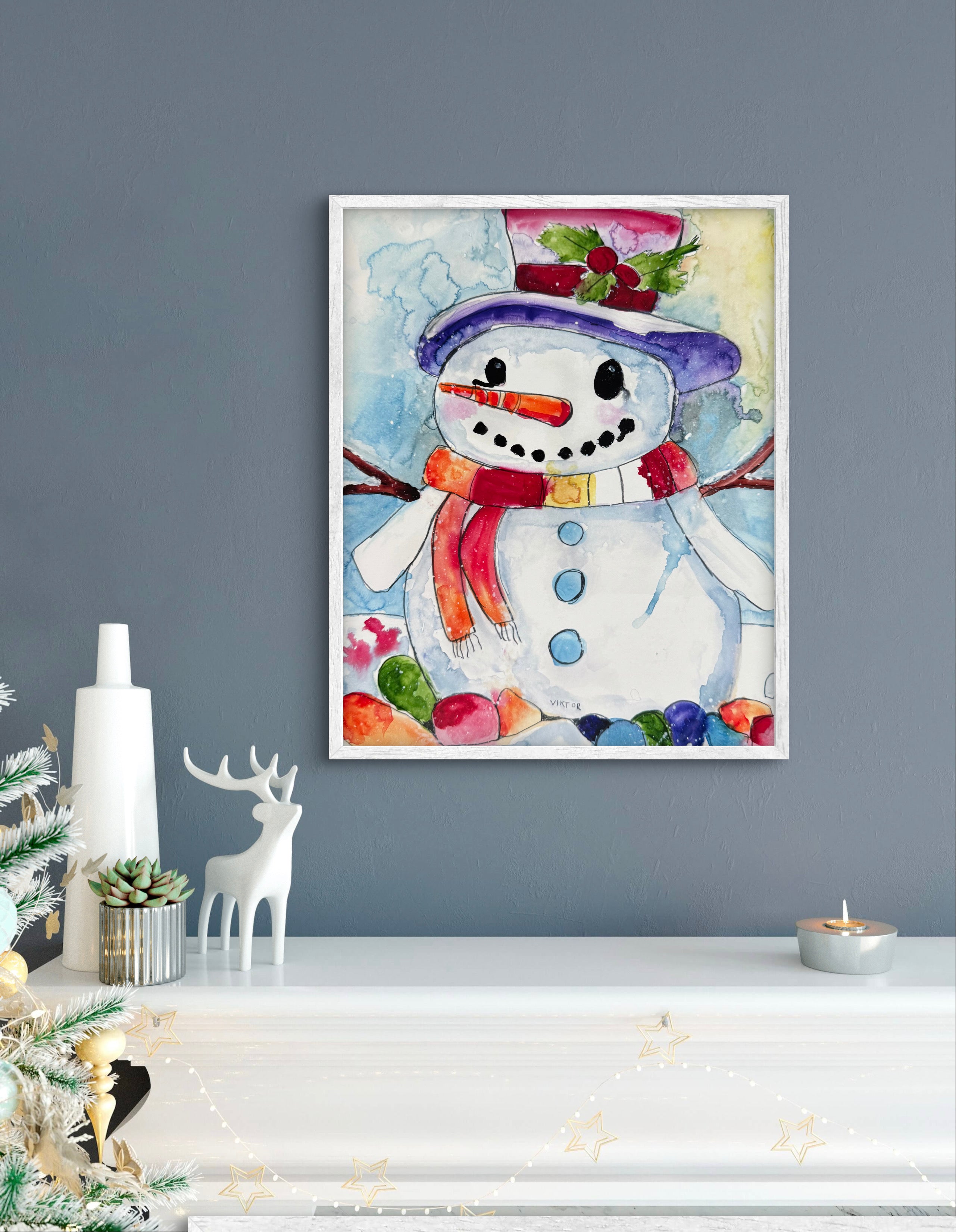 Ice - Stein - Art Prints