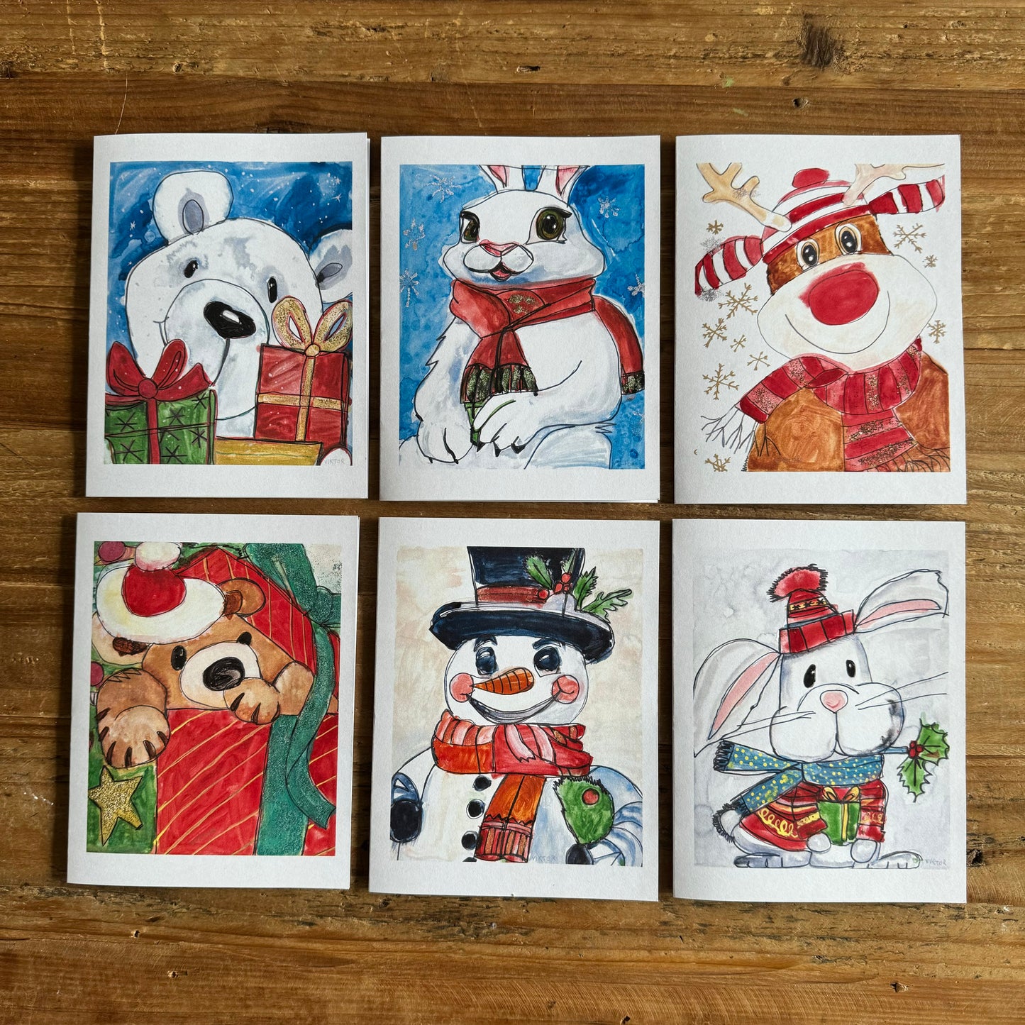 Santa - Greeting cards